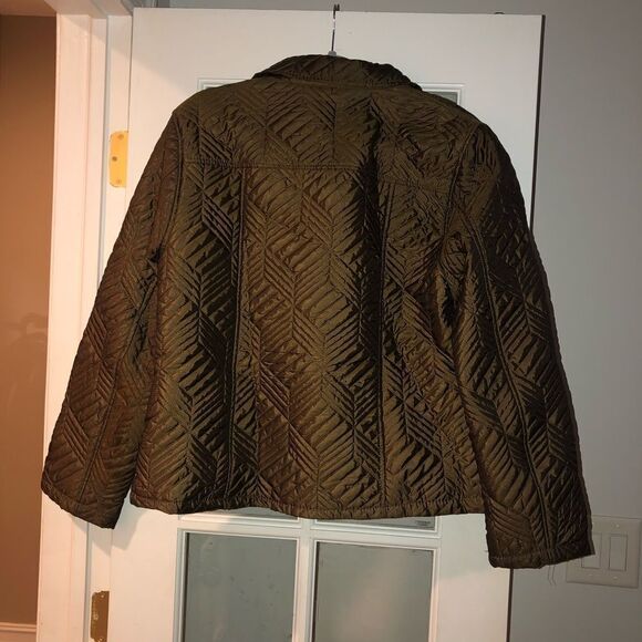 Chocolate Brown lightweight quilted jacket - Picture 2 of 6